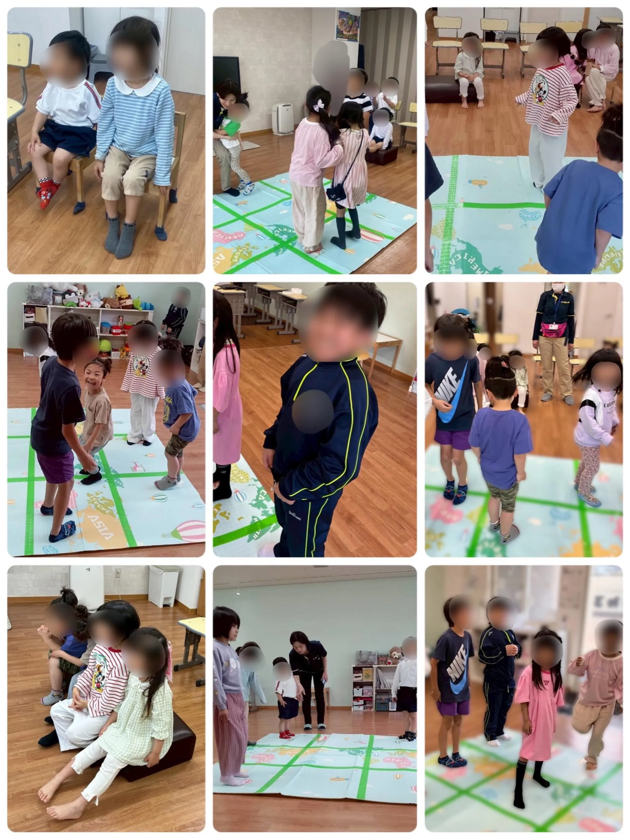 (9マス鬼ごっこ)